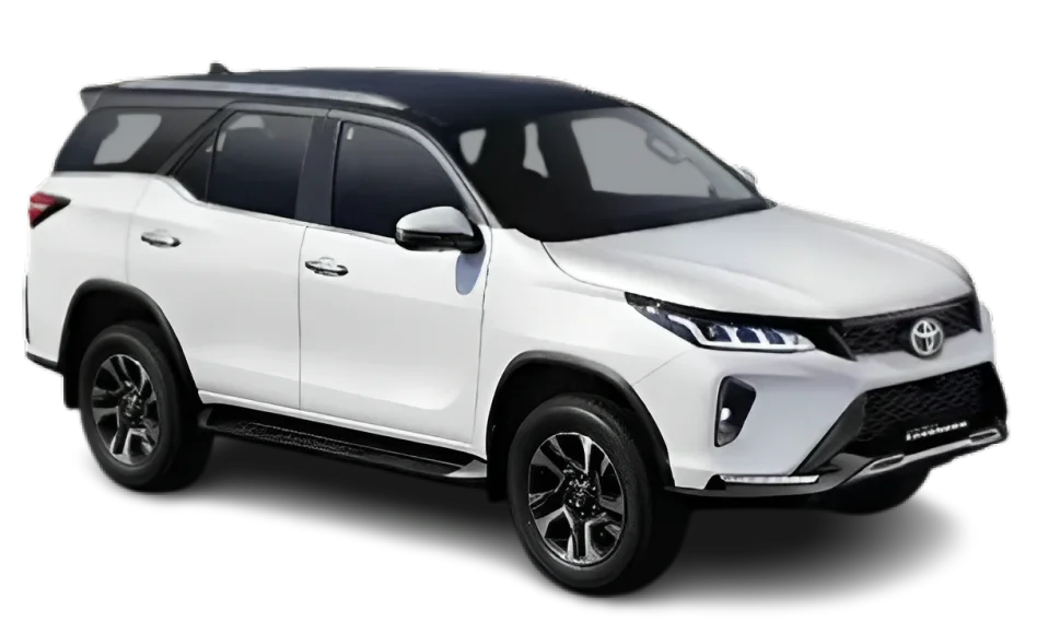 Toyota Fortuner car rental in goa